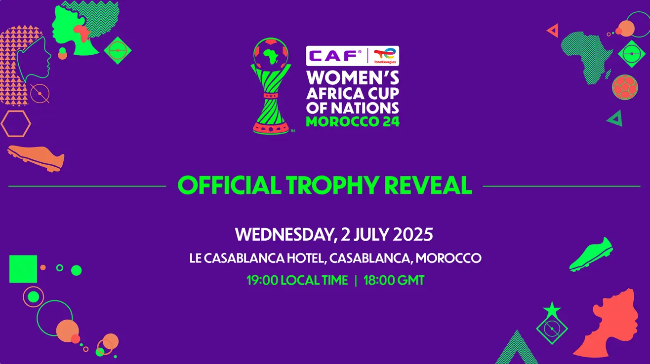 CAF to Unveil New WAFCON Trophy Ahead of Tournament in Morocco
