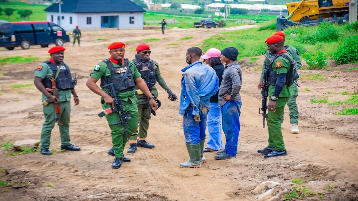 NSCDC Shuts Illegal Quarry in Abuja, 13 Suspects Face Prosecution