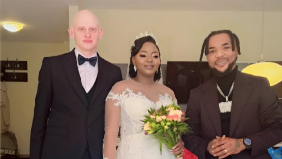 Oritsefemi Celebrates Daughter's Wedding in Lithuania