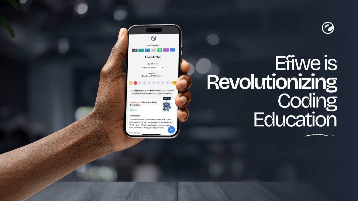 Efiwe Launches Mobile AI Coding Platform for Global Learners