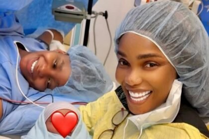 Iyabo Ojo Welcomes Grandson Rakeem Mkambala