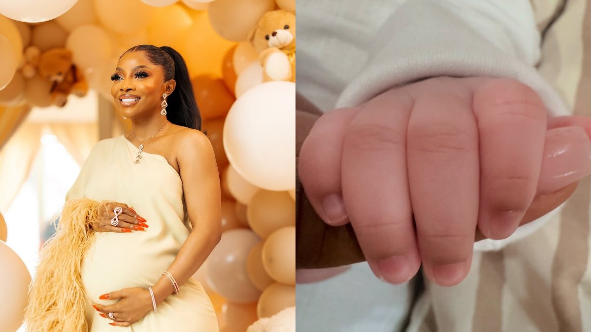 Toke Makinwa Welcomes Daughter Yakira Eliana
