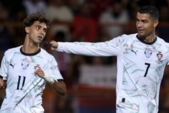 Ronaldo Stars in 5-0 Win; England Beats Andorra