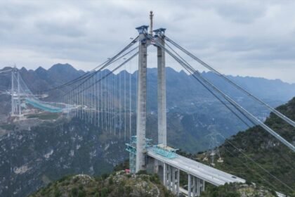 China Unveils Huajiang Grand Canyon Bridge