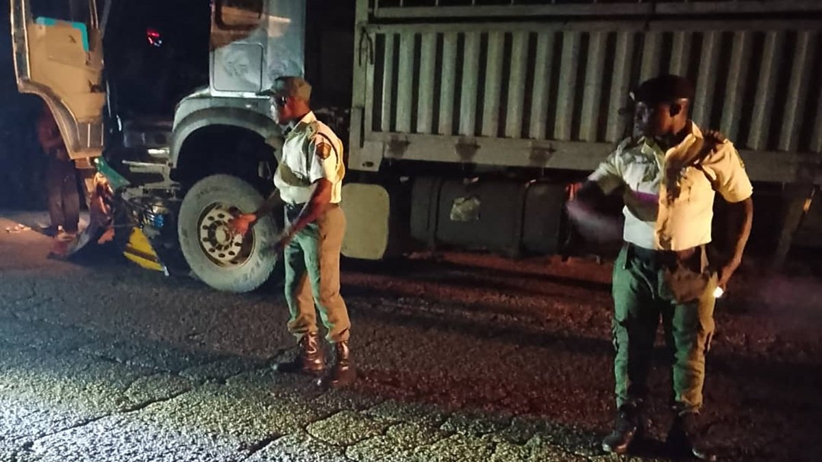 Five Killed as Dangote Truck Crashes into Tricycle in Ogun