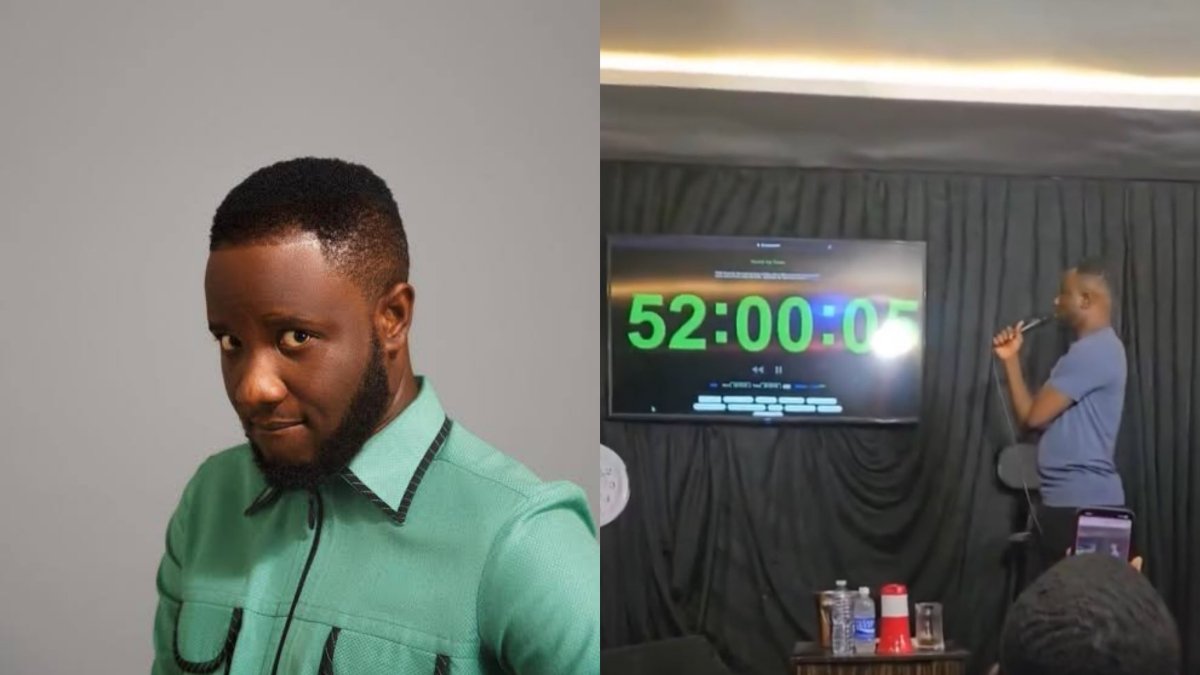 DeeOne Sets New 52-Hour Guinness Comedy Record