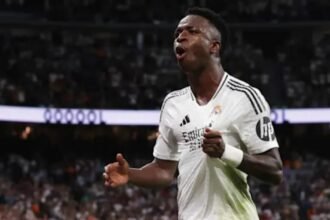 Vinicius Double Lifts Real Madrid vs Villarreal