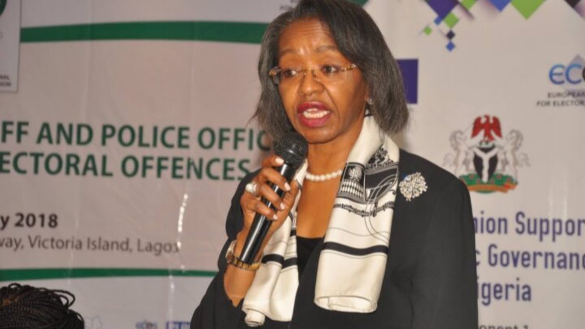 May Agbamuche-Mbu Becomes INEC Acting Chairman