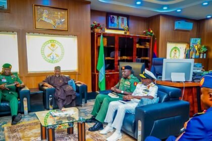 New Defense Chiefs Visit Minister Badaru